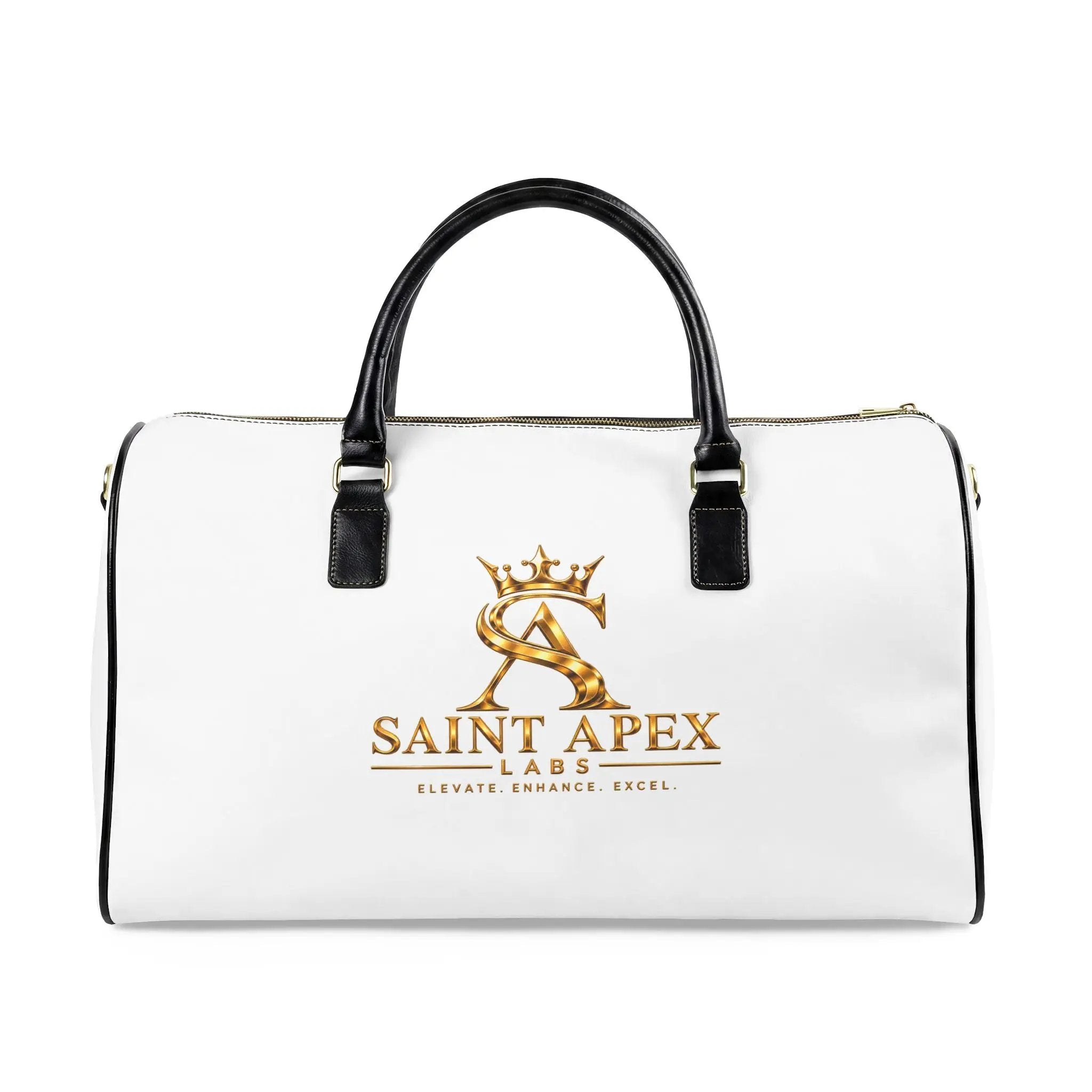 Faux Leather Travel Bag by Printify