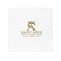 Saint Apex Labs Logo Face Towel Soft Cotton 13 Inch Square by Printify