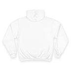 Saint Apex Black Hoodie Minimalist Chest Logo With Champion Sleeve Patch by Printify