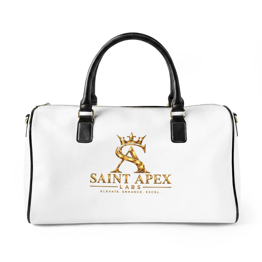 Faux Leather Travel Bag by Printify