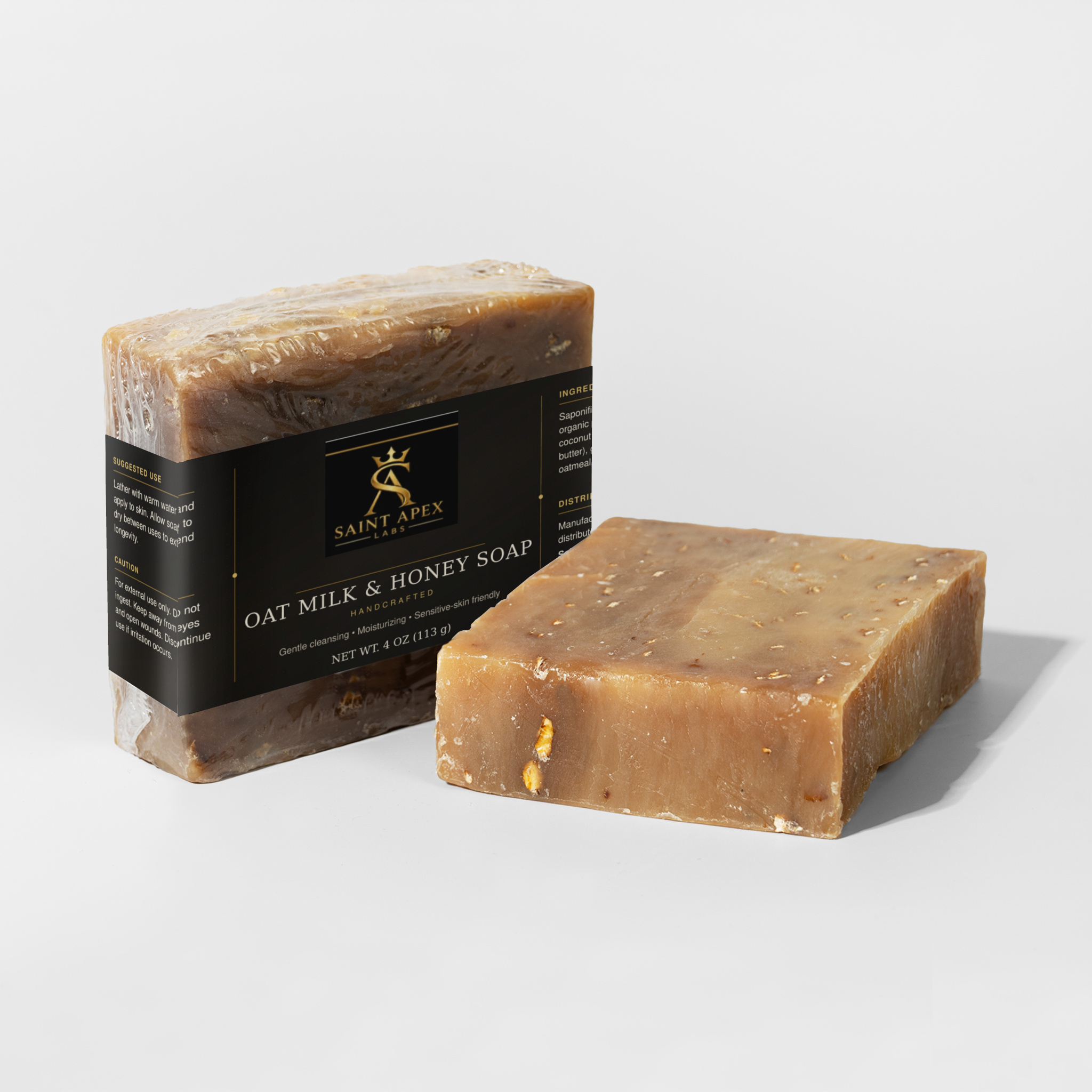 Handmade Oat Milk Honey Goat Milk Soap For Sensitive Skin by Supliful