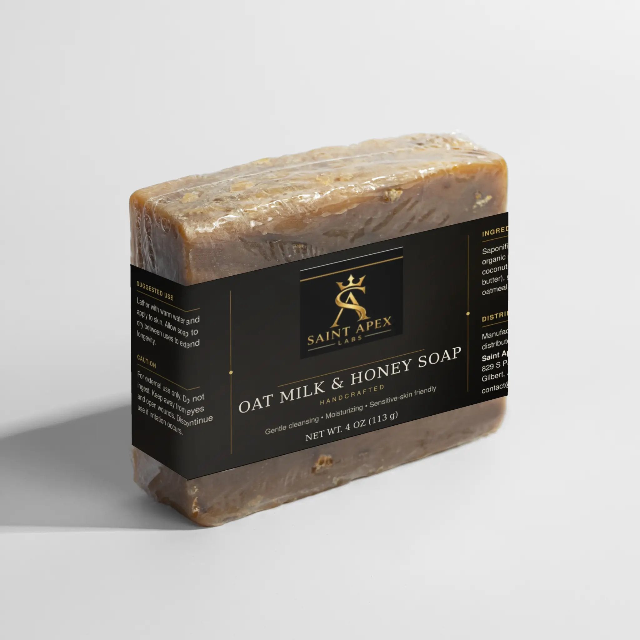 Handmade Oat Milk Honey Goat Milk Soap For Sensitive Skin by Supliful
