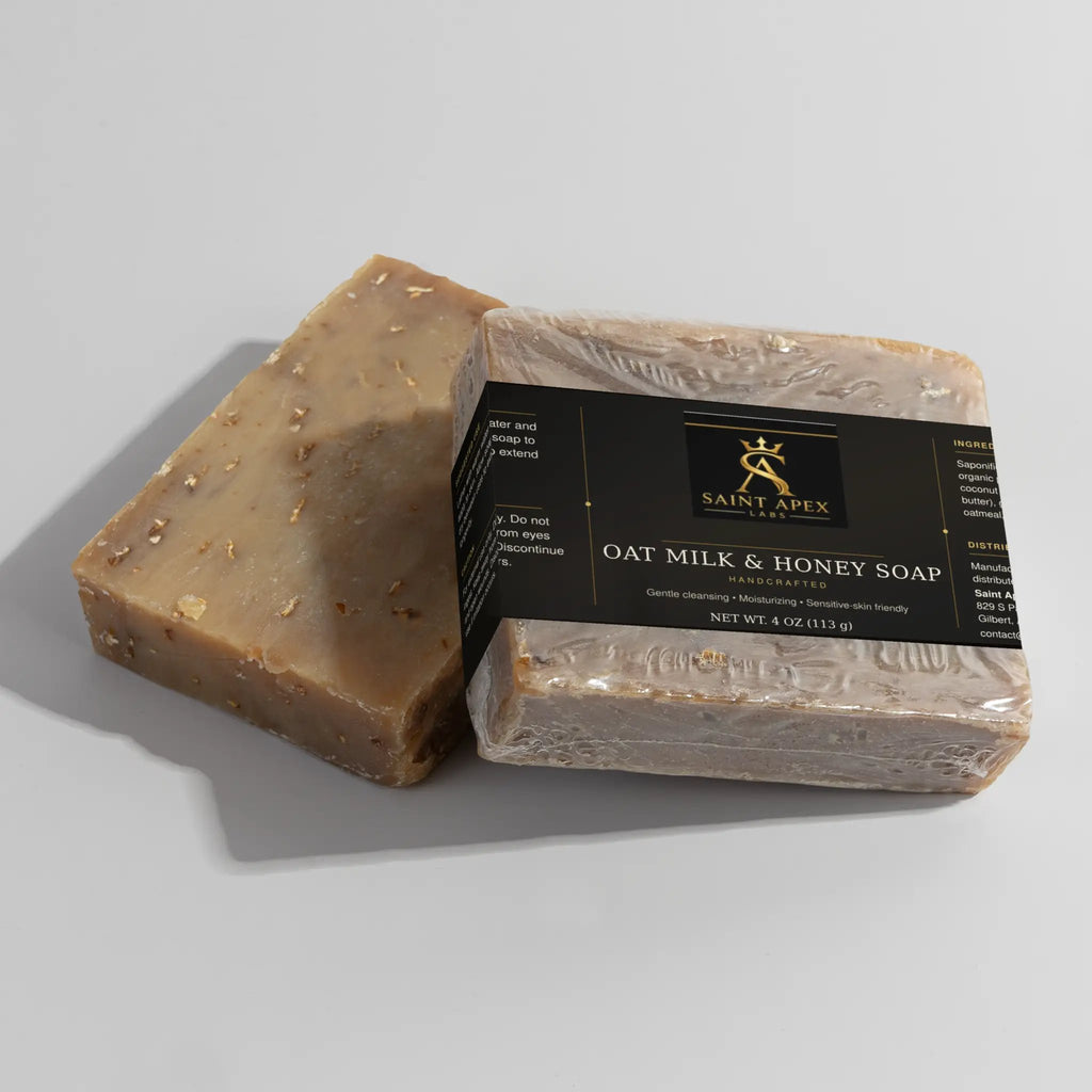 Handmade Oat Milk Honey Goat Milk Soap For Sensitive Skin by Supliful