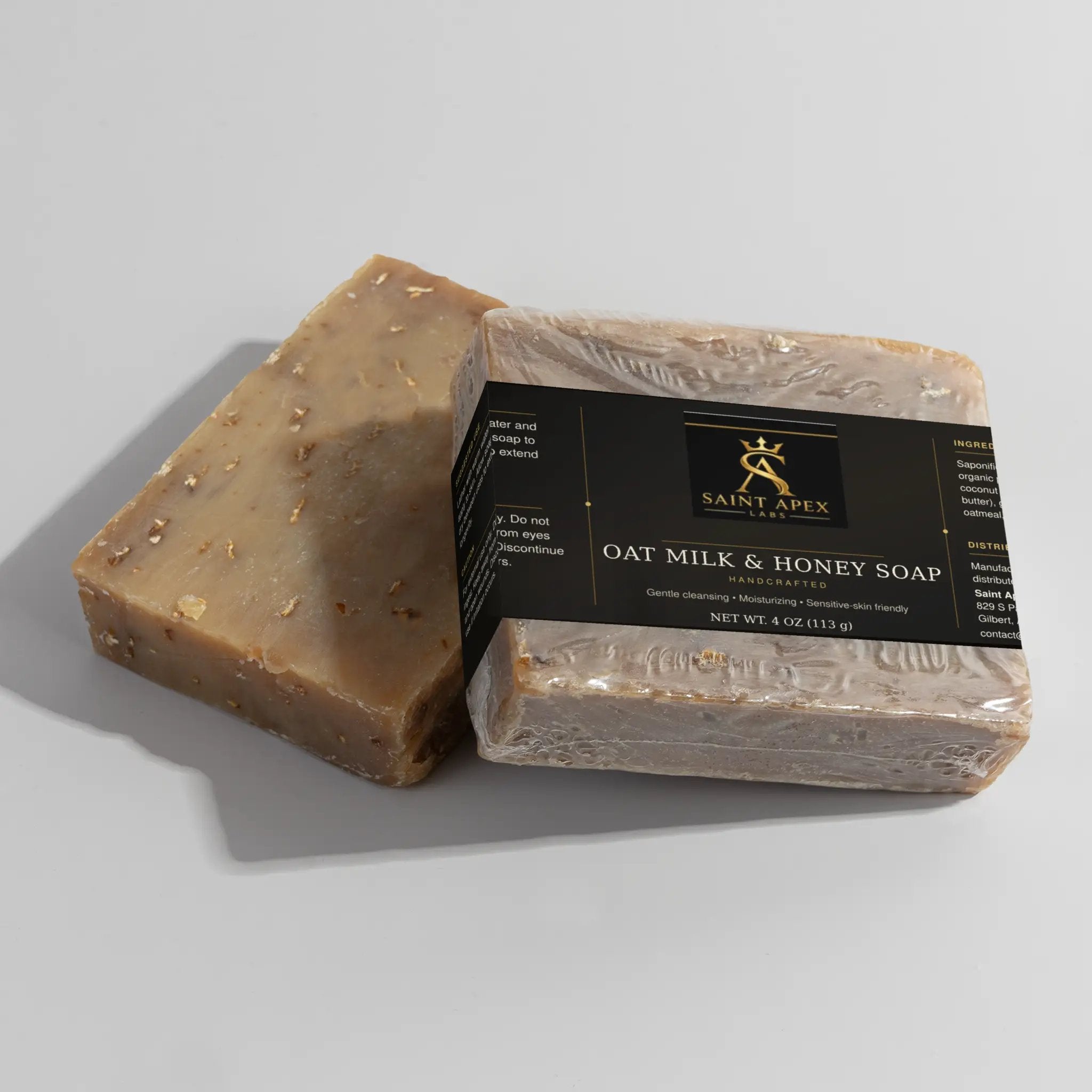 Handmade Oat Milk Honey Goat Milk Soap For Sensitive Skin by Supliful