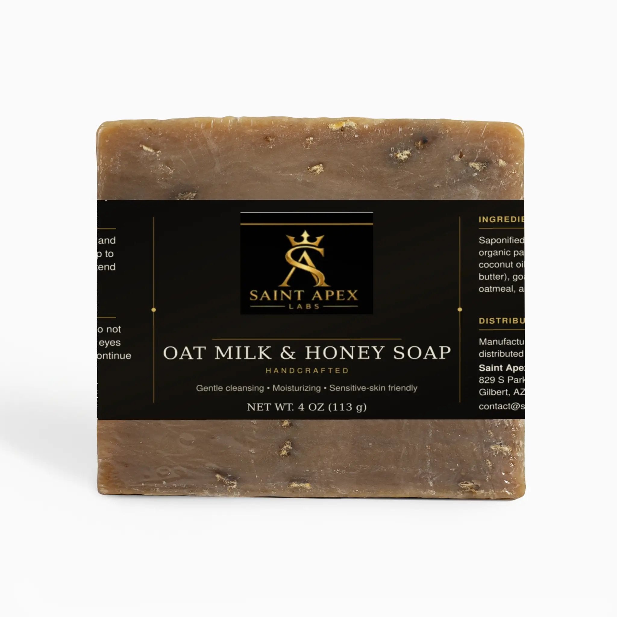 Handmade Oat Milk Honey Goat Milk Soap For Sensitive Skin by Supliful