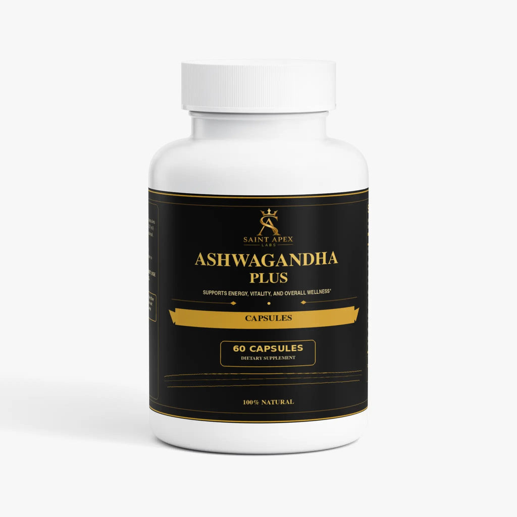 Ashwagandha Plus With Vitamin D3 B6 B12 For Energy And Vitality L Arginine by Supliful