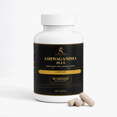 Ashwagandha Plus With Vitamin D3 B6 B12 For Energy And Vitality L Arginine by Supliful