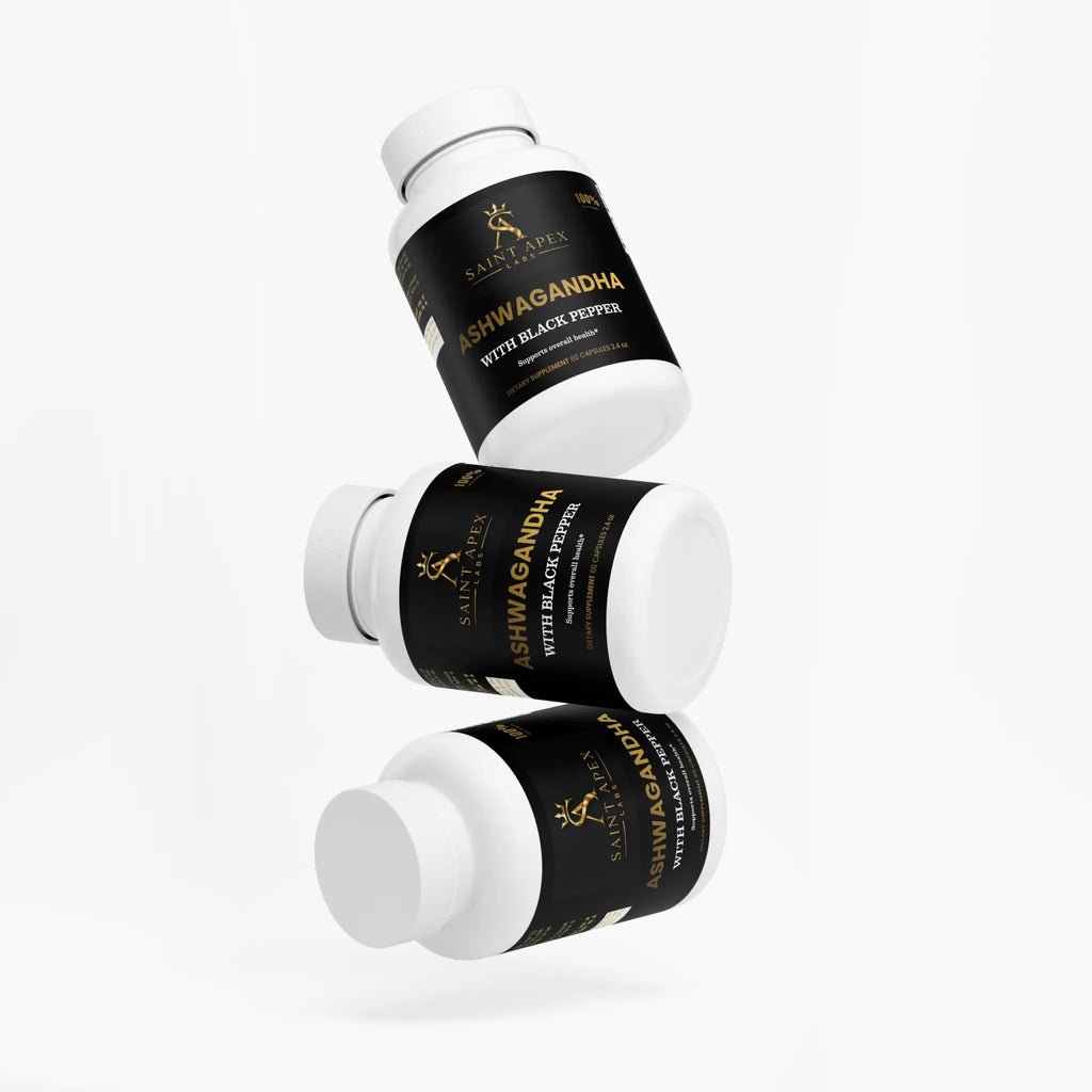 Ashwagandha Herbal Adaptogen Supplement For Stress Support And Wellness by Supliful