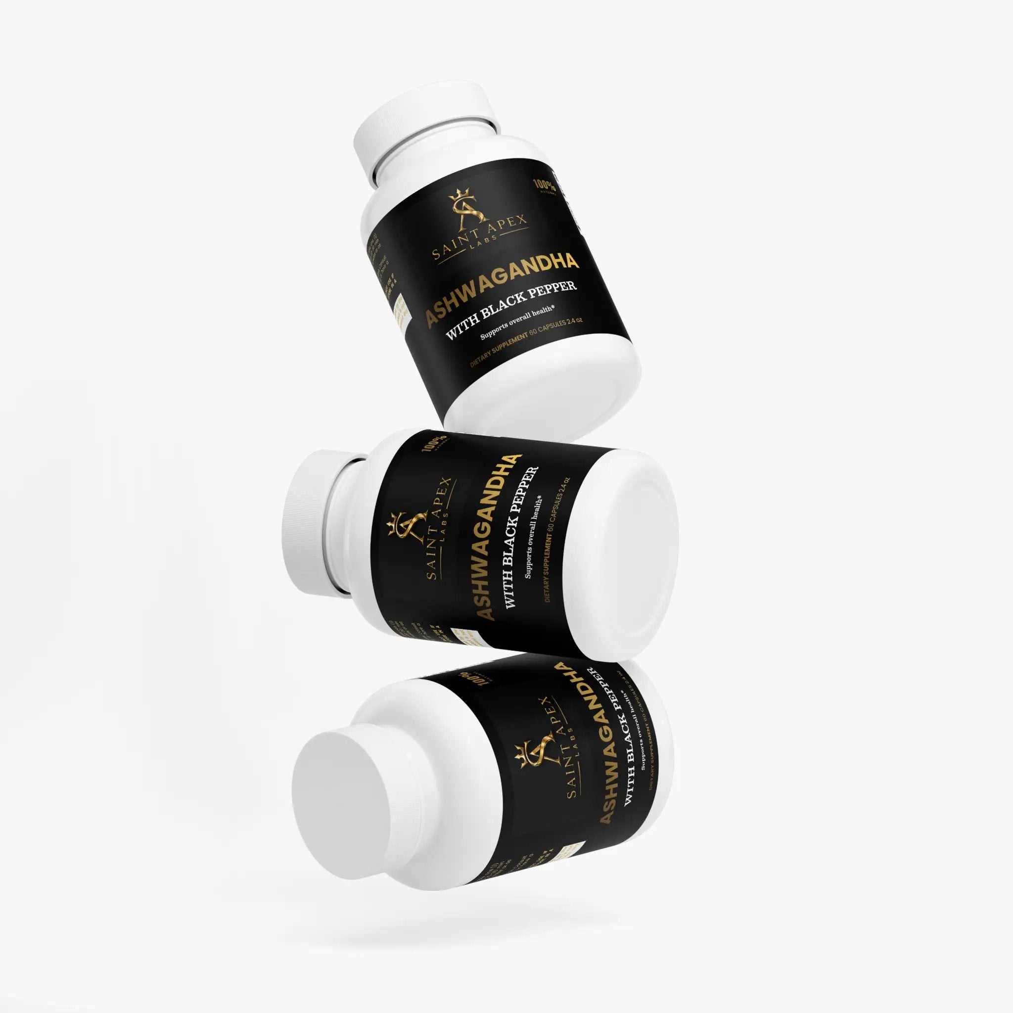 Ashwagandha Herbal Adaptogen Supplement For Stress Support And Wellness by Supliful