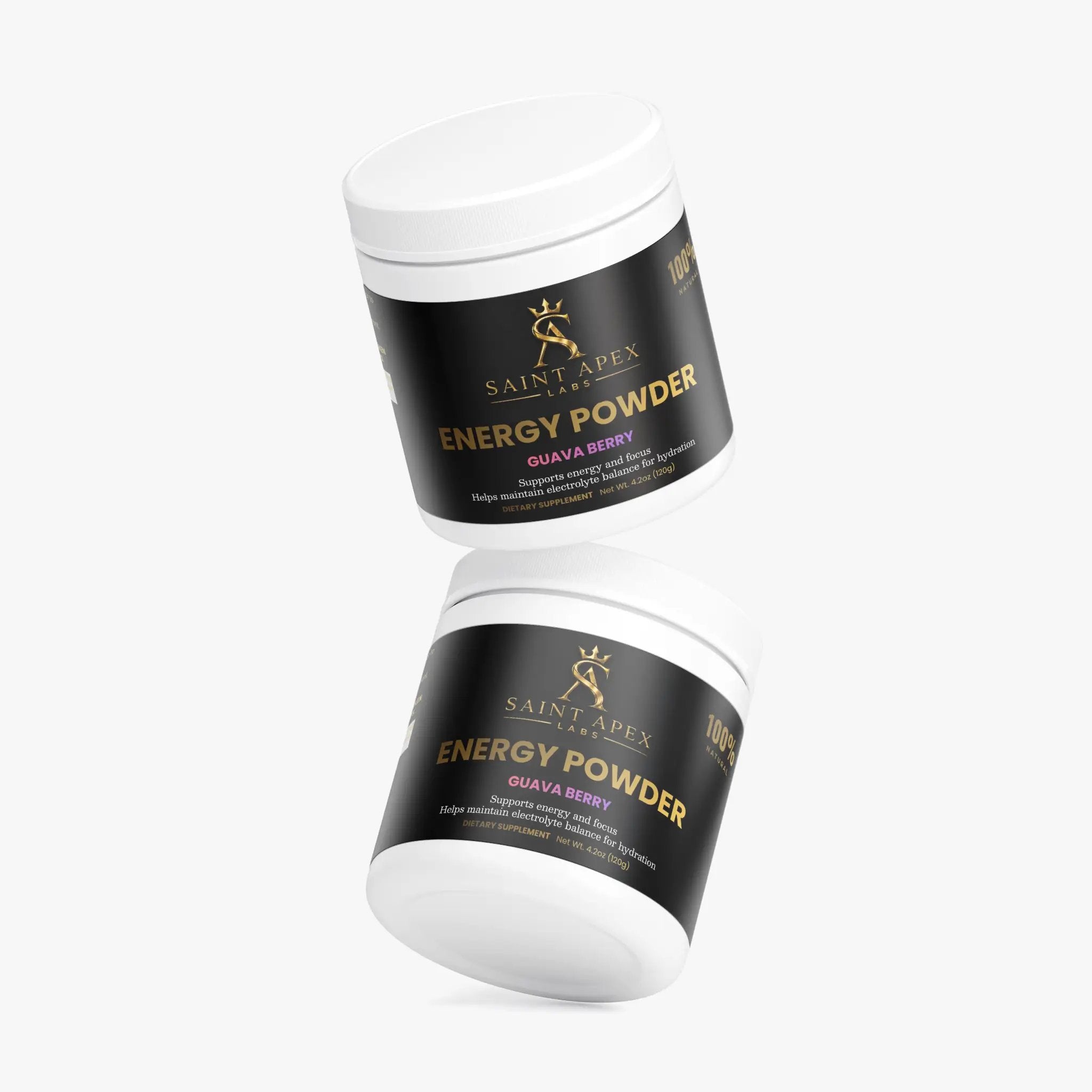 Energy Powder Sugar Free For Focus And Endurance (Guava Berry) by Supliful