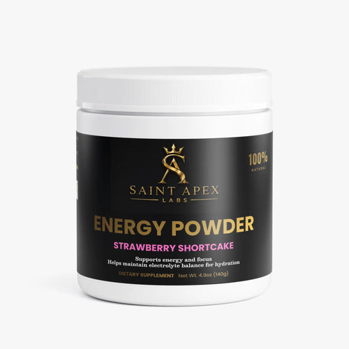 Energy Powder Sugar Free For Smooth Sustained Focus (Strawberry Shortcake) by Supliful