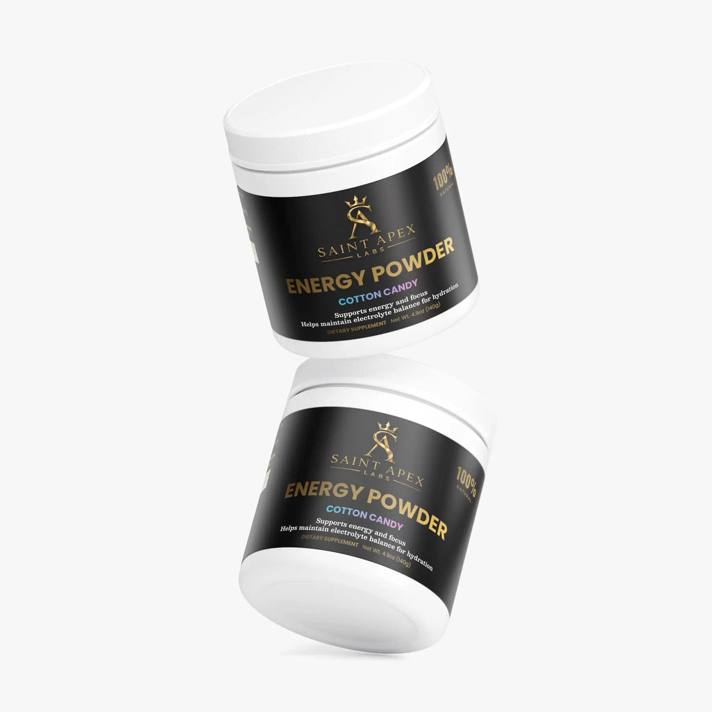 Energy Powder Sugar Free for Focus and Sustained Energy (Cotton Candy) by Supliful