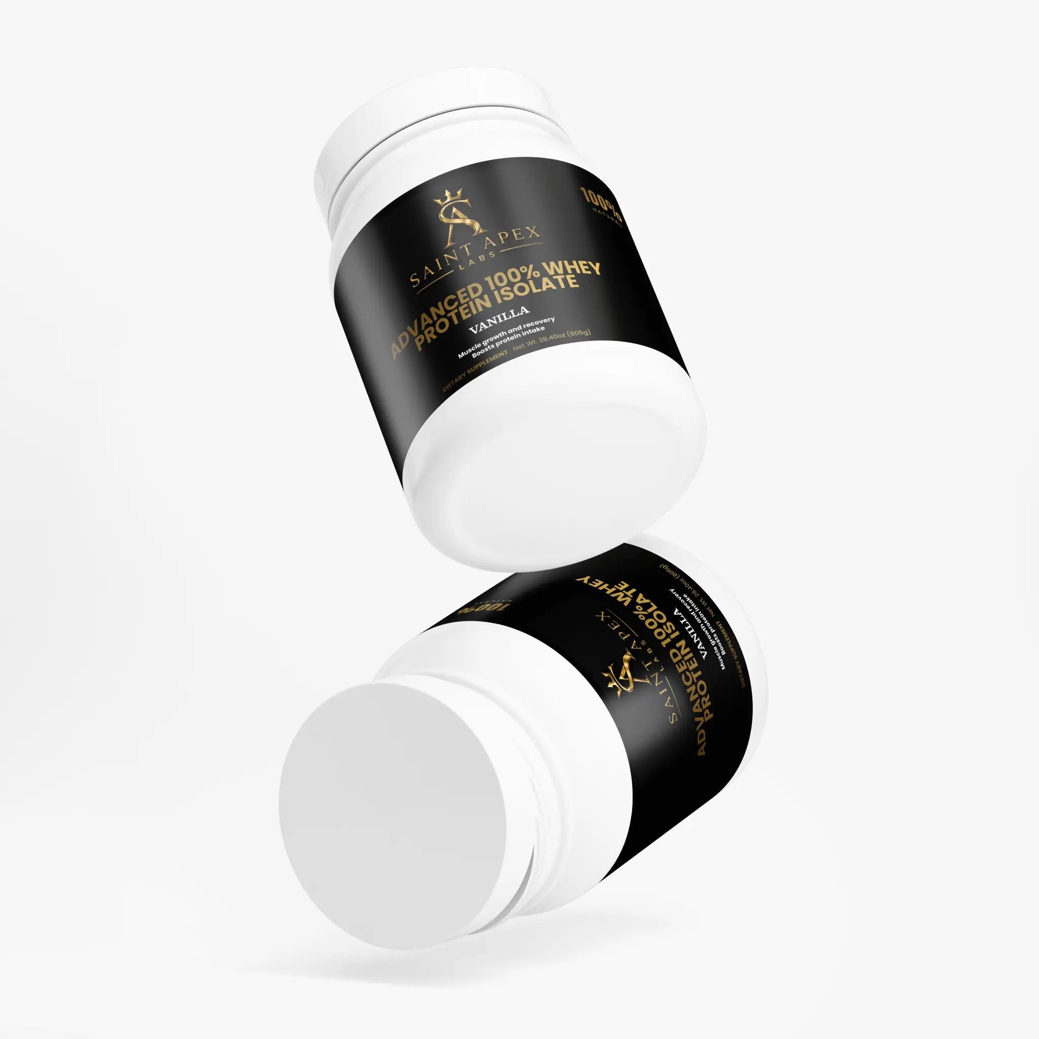 Whey Protein Advanced 100% Isolate Vanilla Protein Powder by Supliful