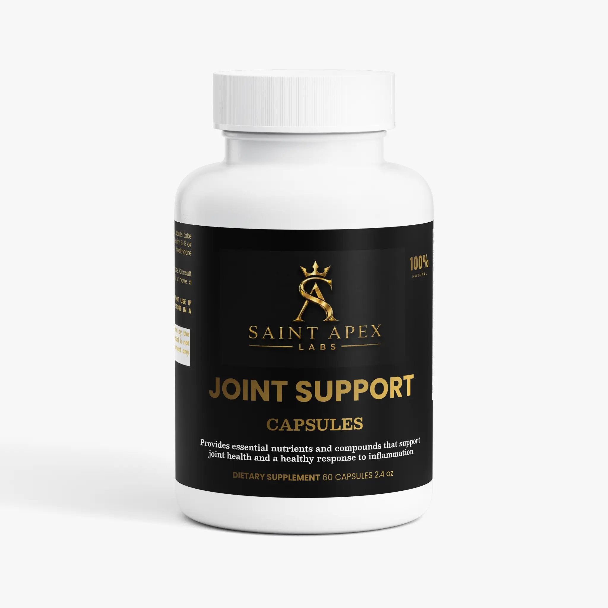 Joint Support with MSM Glucosamine HCl Turmeric Boswellia Serrata by Supliful