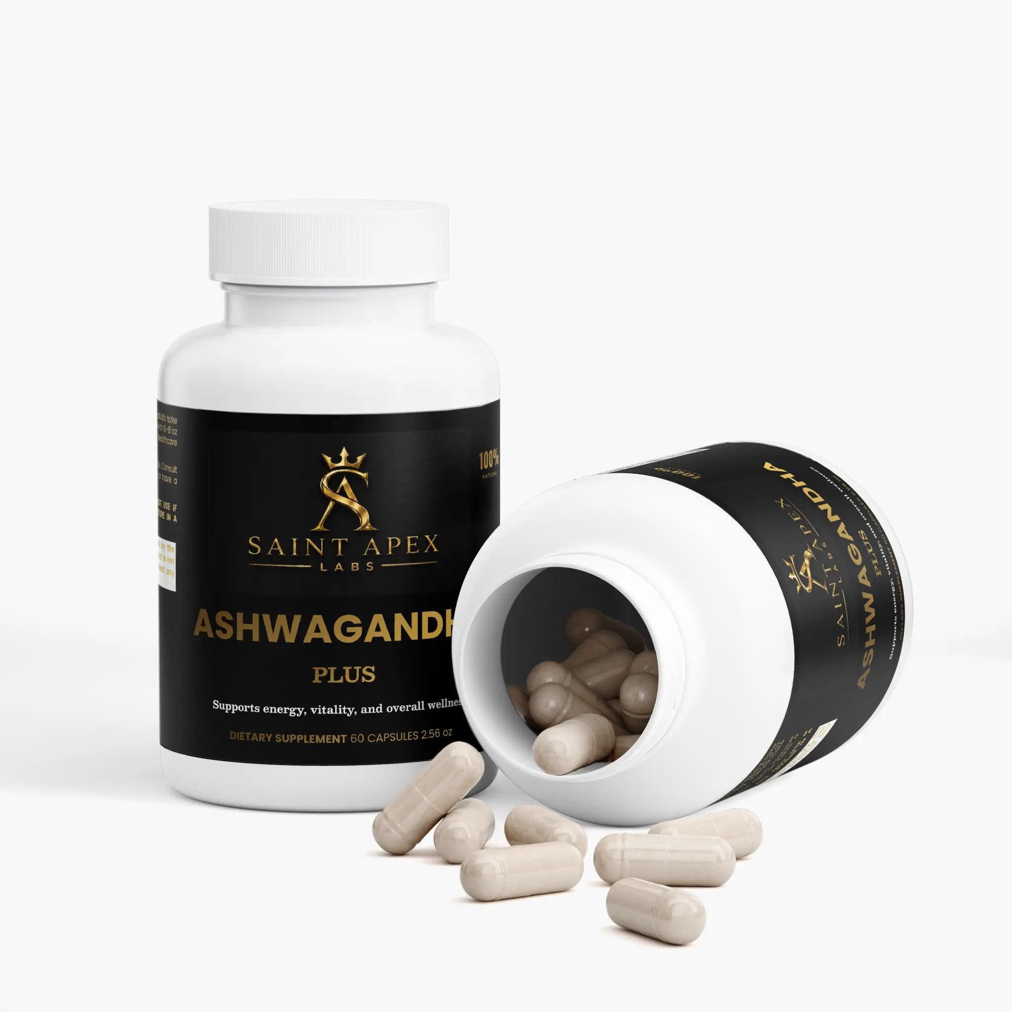 Ashwagandha Plus With Vitamin D3 B6 B12 by Supliful