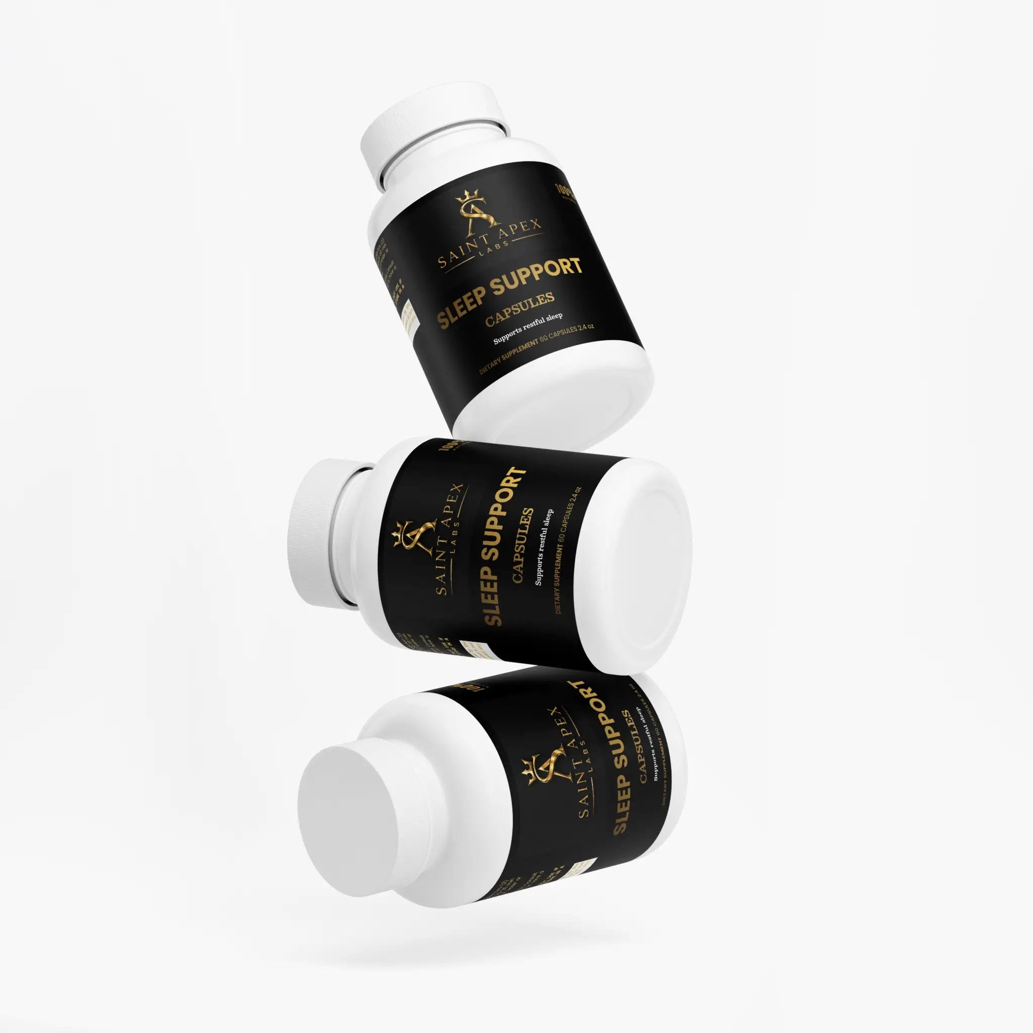 Sleep Support Magnesium Citrate Vitamin B6 Melatonin Restful Night by Supliful