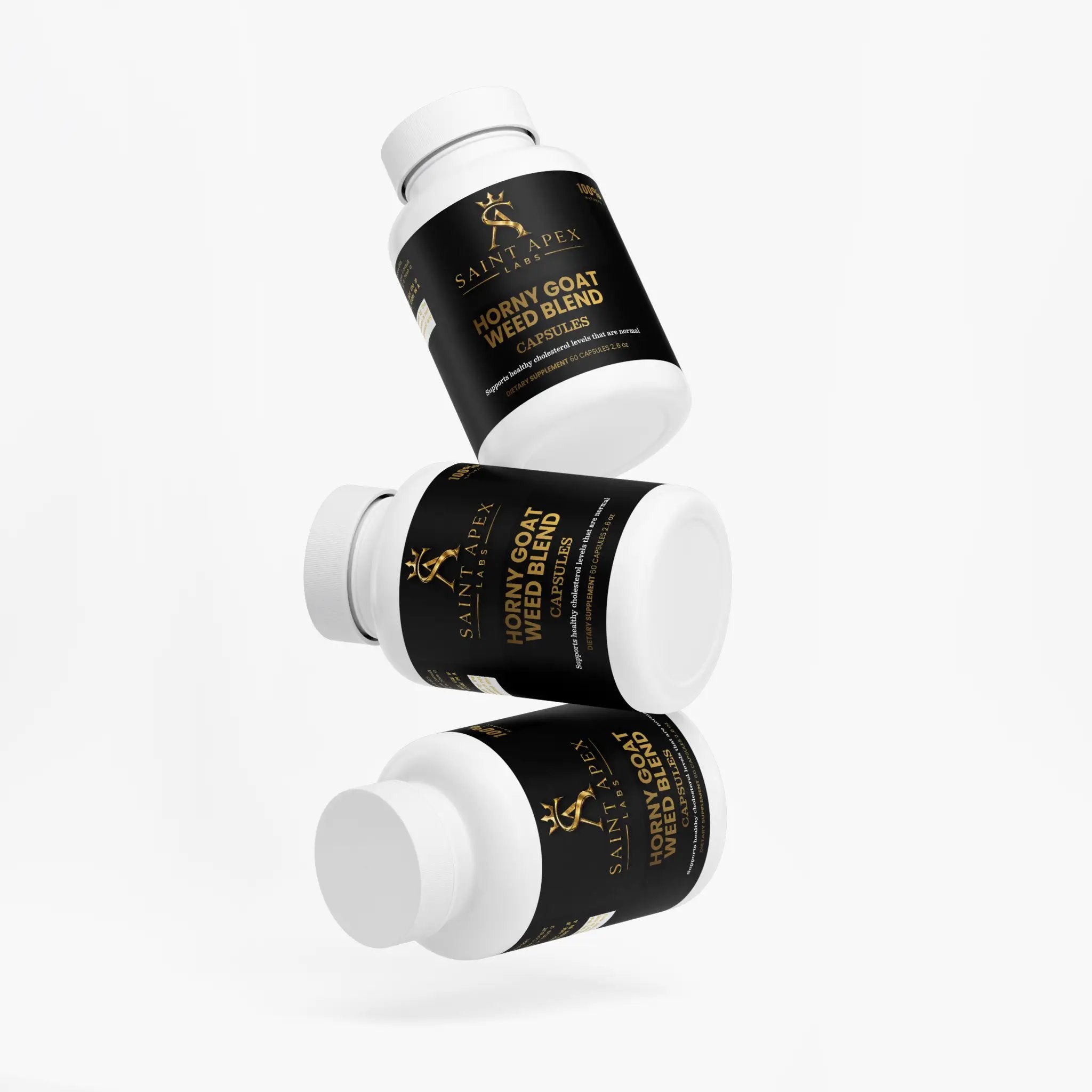 Horny Goat Weed Blend With Maca Root Mucuna And L Arginine For Sexual Health by Supliful