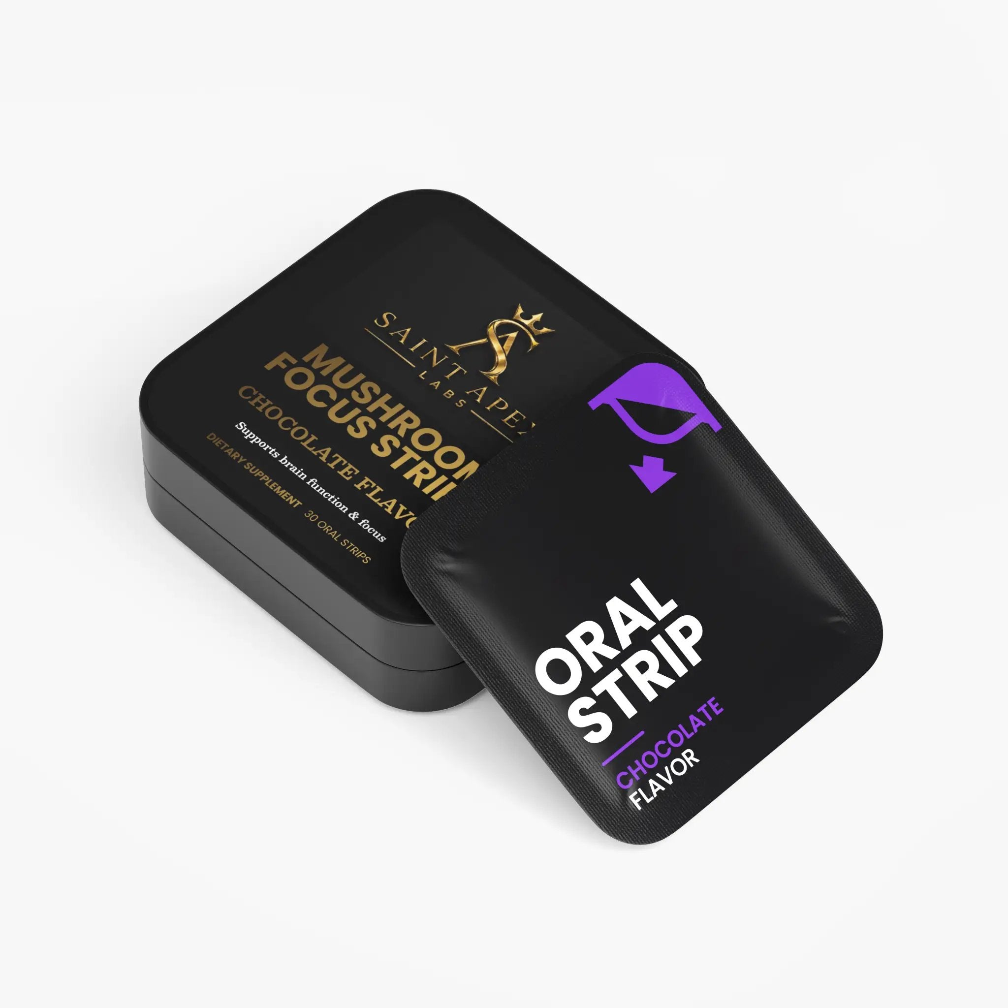 Mushroom Focus Strips For Mental Clarity And Wellness by Supliful