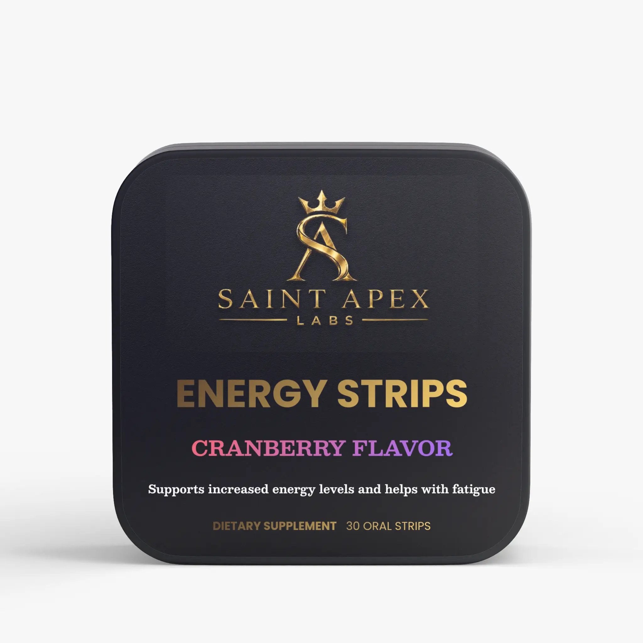 Energy Strips Cranberry Flavor For Quick Focus And Energy by Supliful
