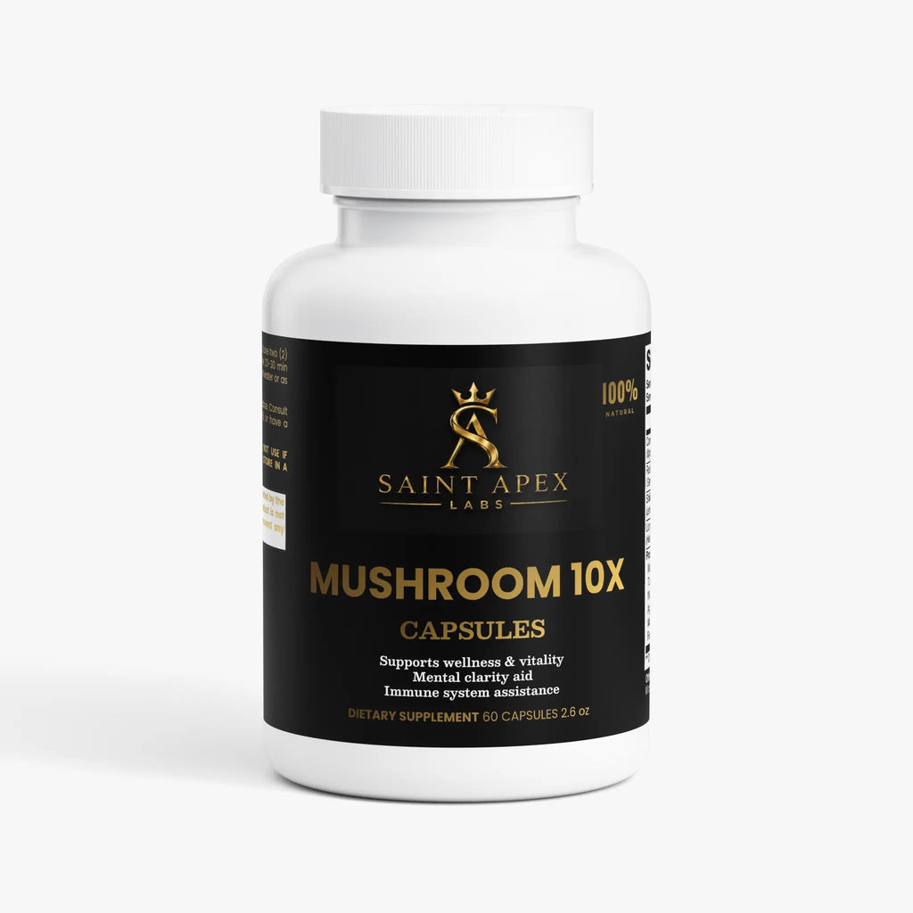 Mushroom Complex 10X Immune Support and Brain Function by Supliful