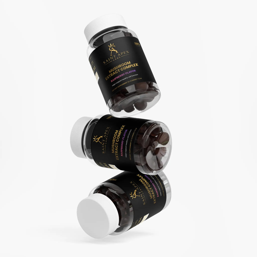 Mushroom Extract Complex Gummies For Immune Support And Wellness by Supliful