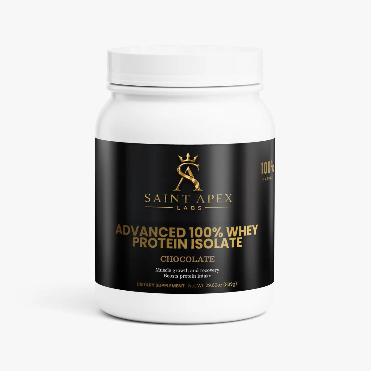 Whey Protein Advanced 100% Isolate Chocolate Flavor by Supliful