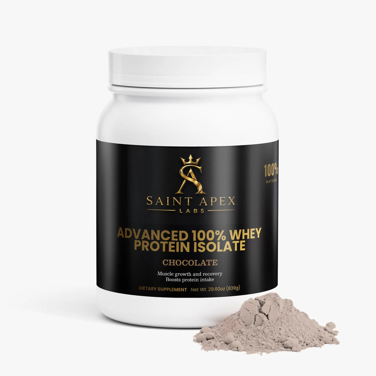 Whey Protein Advanced 100% Isolate Chocolate Flavor by Supliful