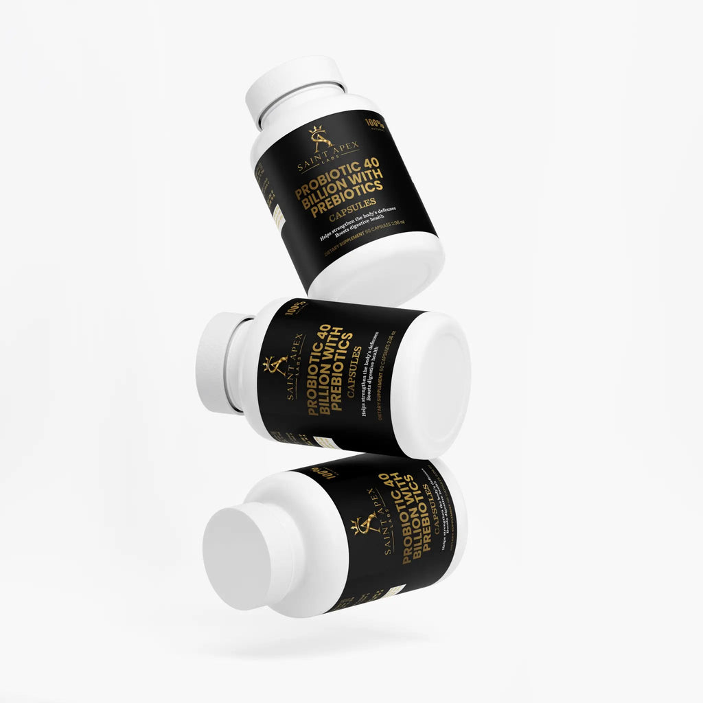 Multi Strain Probiotic 40 Billion With Prebiotics For Gut Health by Supliful