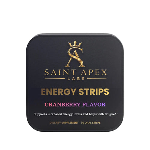 Energy Oral Strips On The Go Fast Acting Energy Boost by Supliful