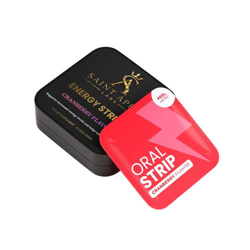 Energy Oral Strips On The Go Fast Acting Energy Boost by Supliful