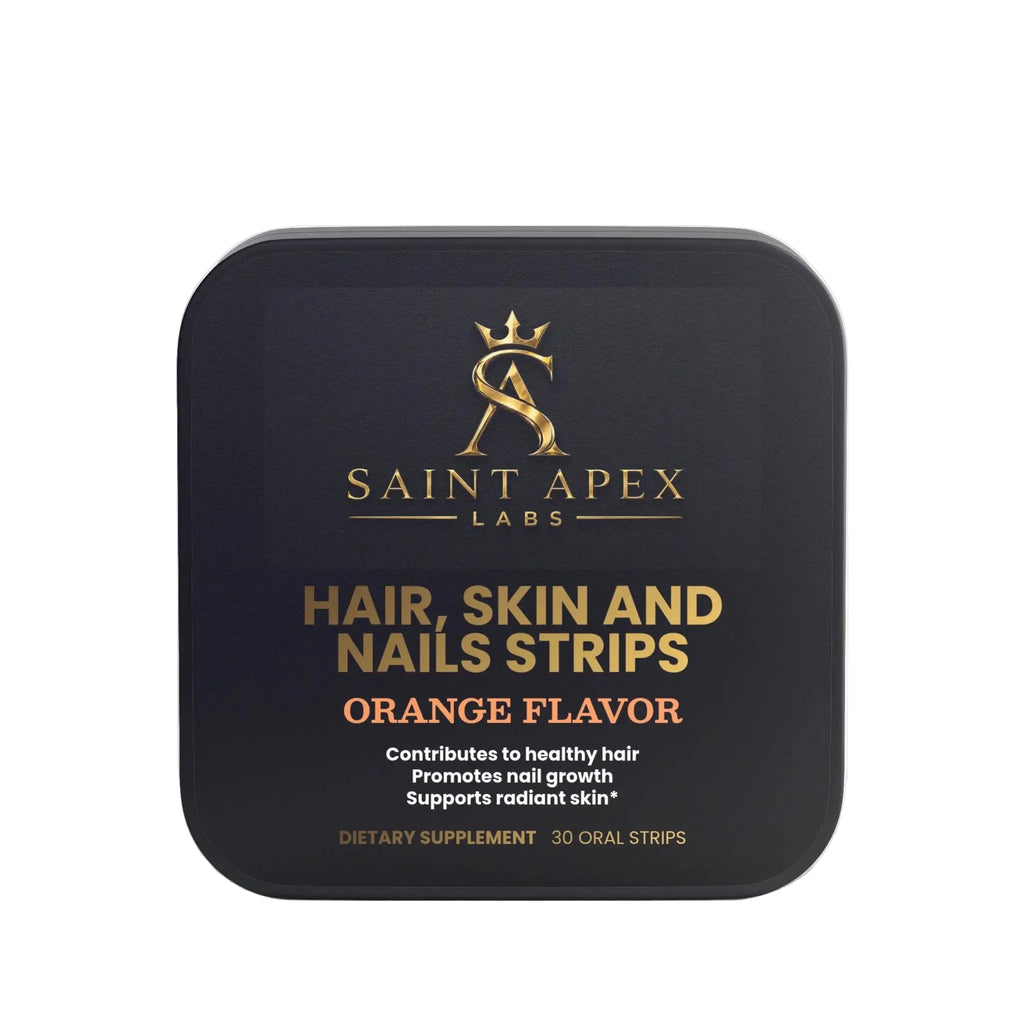 Hair Skin and Nails Strips Nutritional Supplement for Healthy Beauty On the Go by Supliful