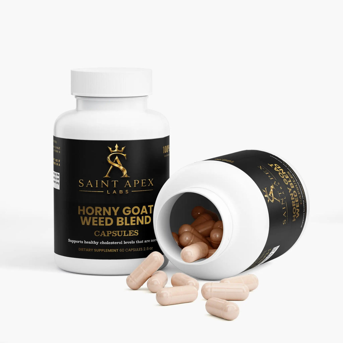 Horny Goat Weed Blend With Maca Root Mucuna And L Arginine For Sexual Health by Supliful