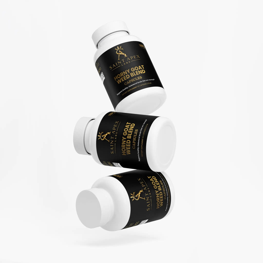 Horny Goat Weed Blend With Maca Root Mucuna And L Arginine For Sexual Health by Supliful