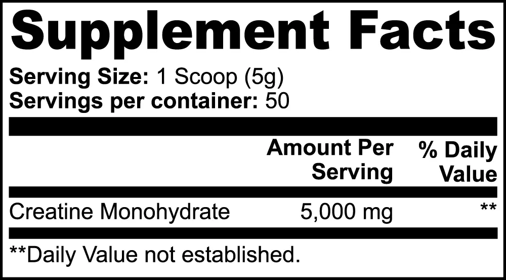 Creatine Monohydrate Powder For Muscle Strength And Endurance by Supliful