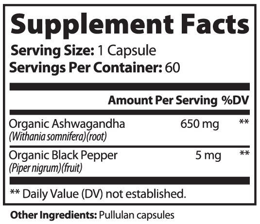 Ashwagandha Herbal Adaptogen Supplement For Stress Support And Wellness by Supliful