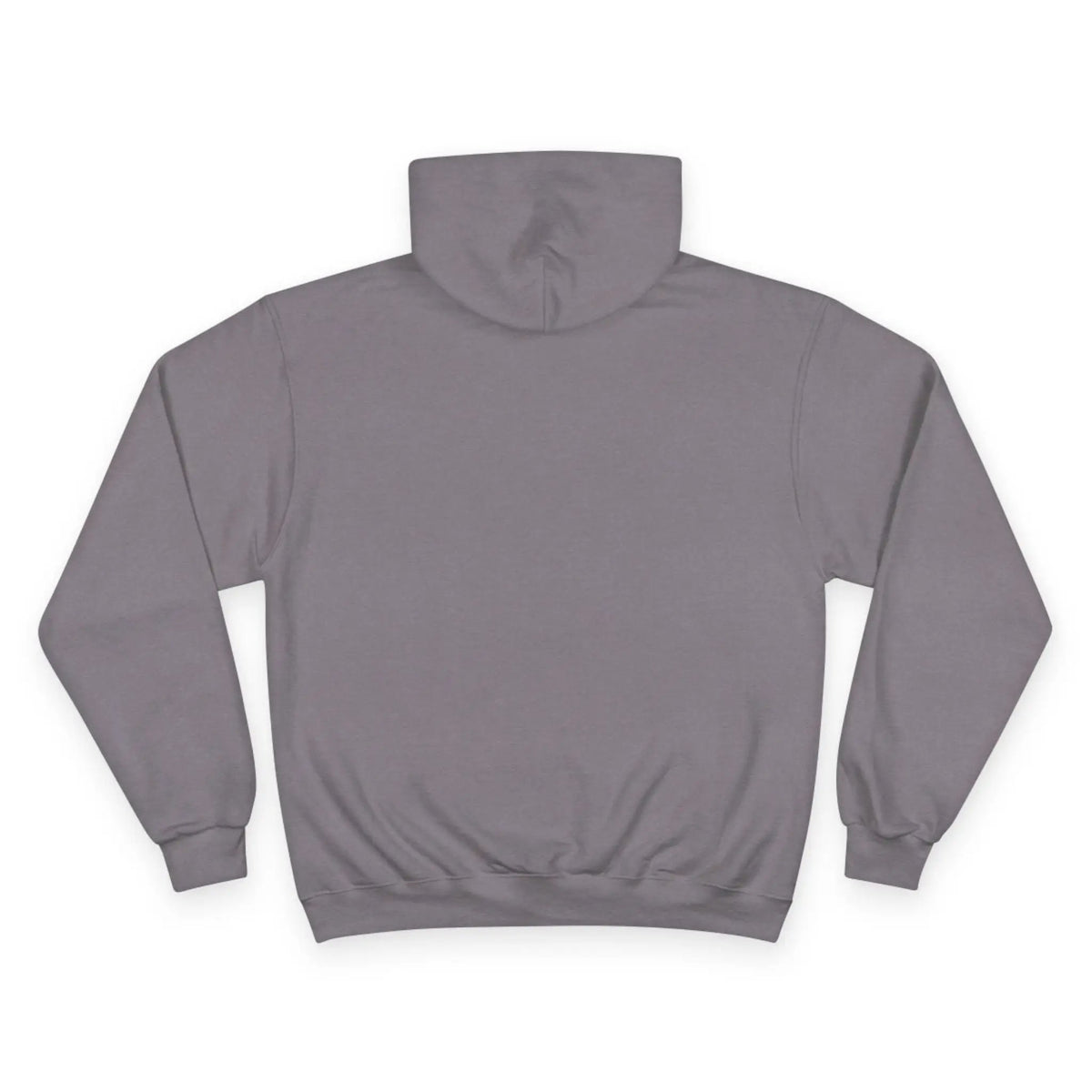 Saint Apex Black Hoodie Minimalist Chest Logo With Champion Sleeve Patch by Printify