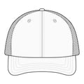 Saint Apex Labs Structured Gold Crest Trucker Hat by Printify
