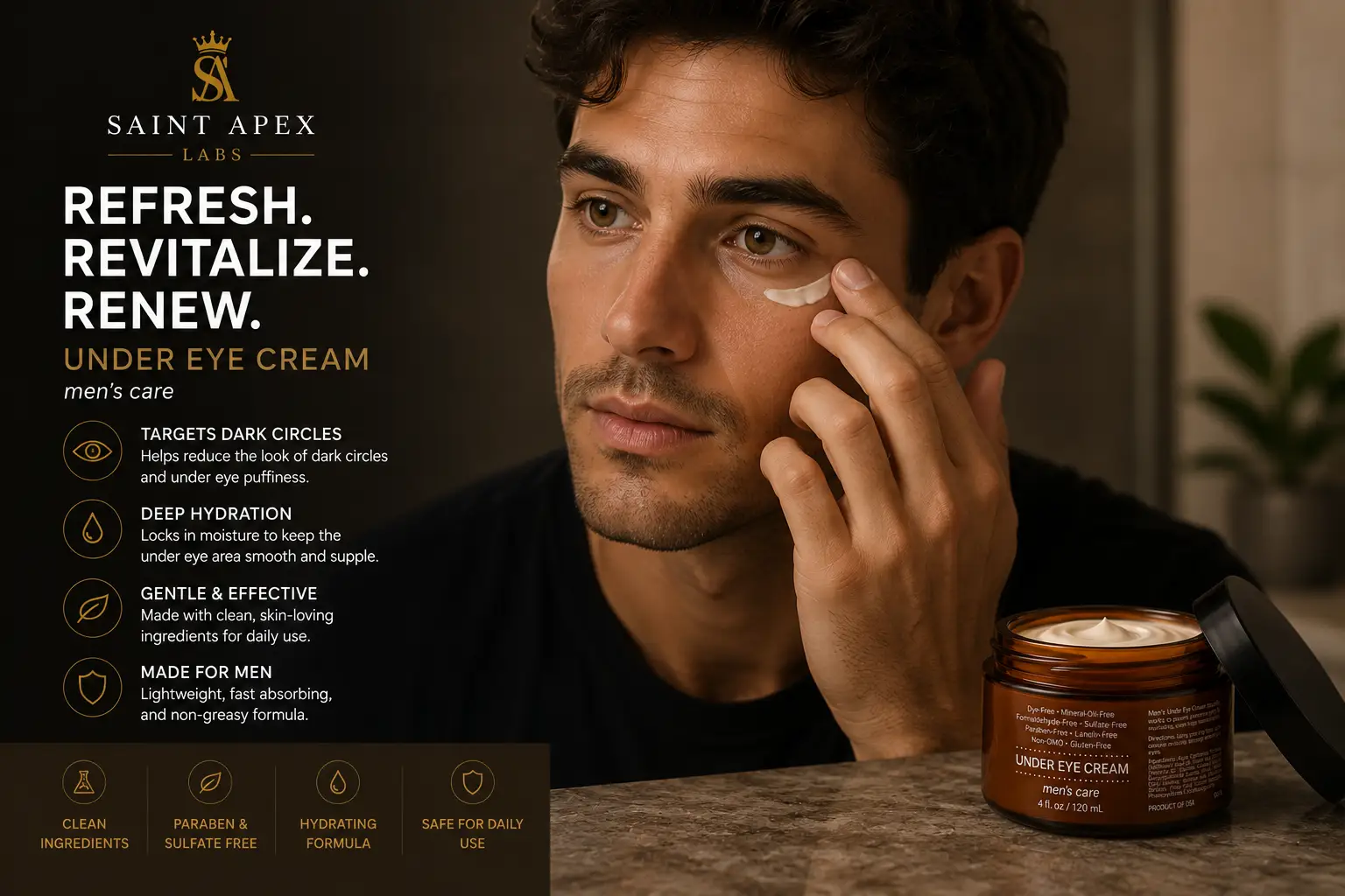 Men's Under Eye Cream by BLANKA