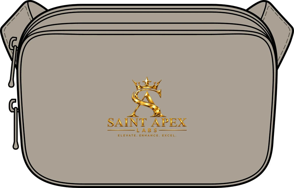 Matte Dual-Compartment Crossbody by Printify