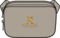 Matte Dual-Compartment Crossbody by Printify