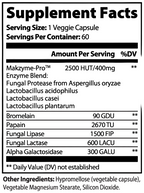 Digestive Enzyme Pro Blend by Saint Apex Labs
