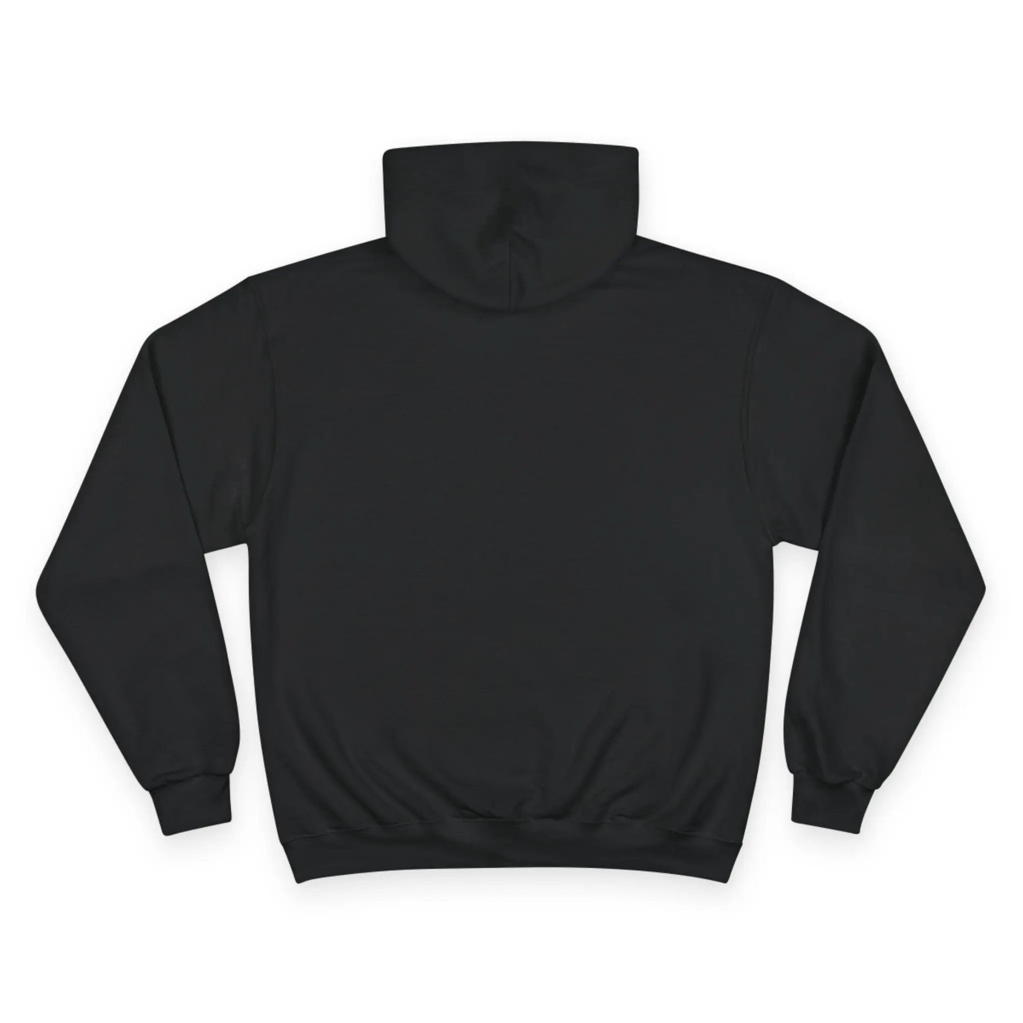 Minimalist Champion Hoodie – Small Chest Logo Pullover by Printify