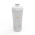 Protein Shaker Bottle — Gold Gym Logo Mixer for Fitness, Gym, & Protein Shakes by Printify