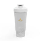 Protein Shaker Bottle — Gold Gym Logo Mixer for Fitness, Gym, & Protein Shakes by Printify