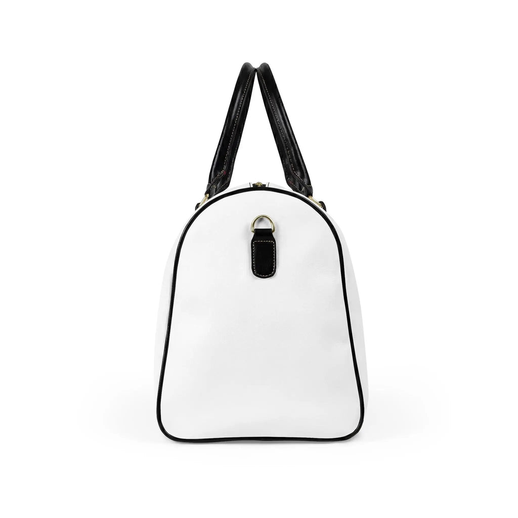 Faux Leather Travel Bag by Printify