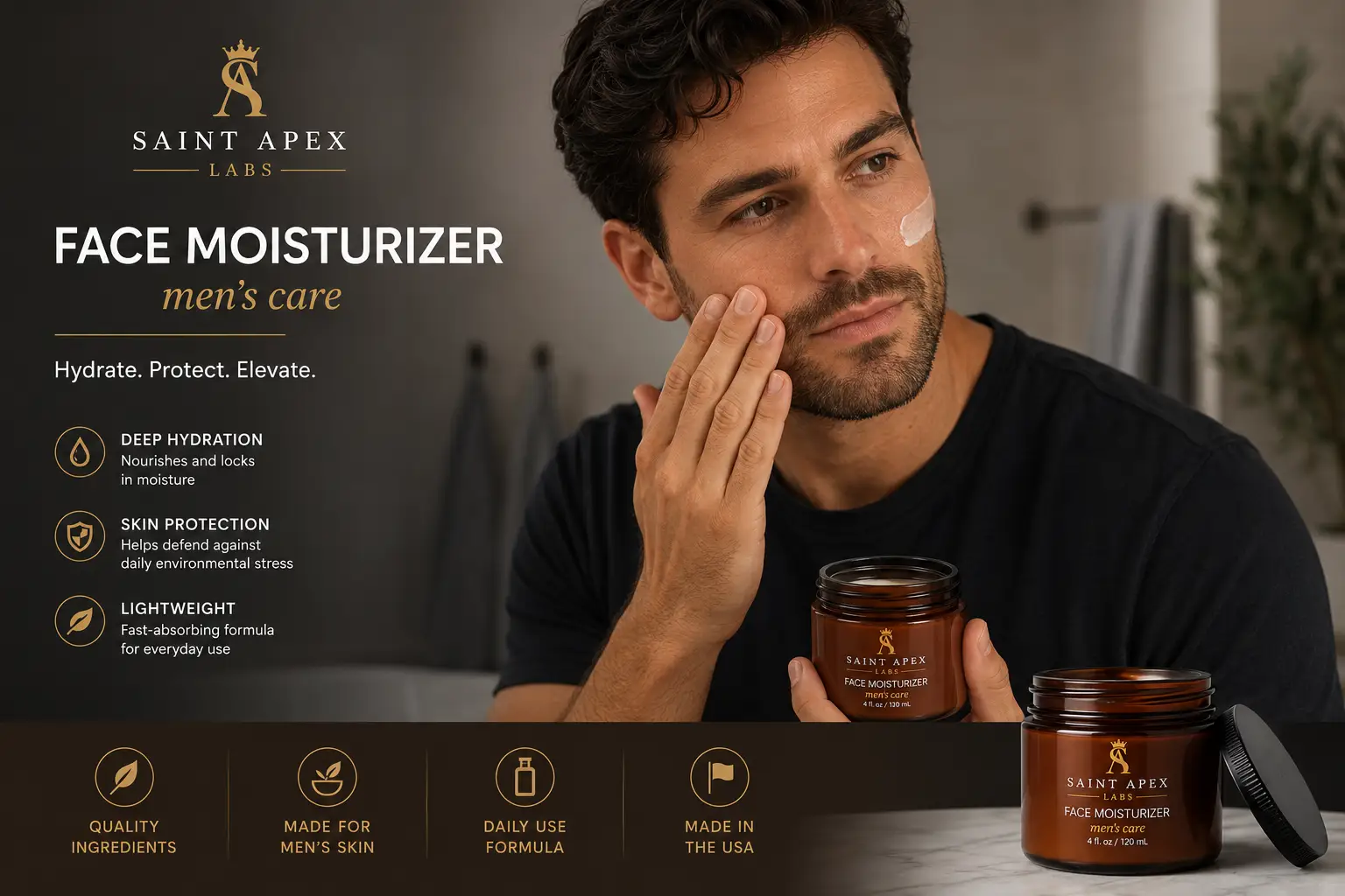 Men's Face Moisturizer Hydrating by BLANKA