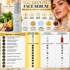 Saint Apex Labs Women Anti Age Defying Serum Squalane Soy Protein Hydrating Face Serum by BLANKA