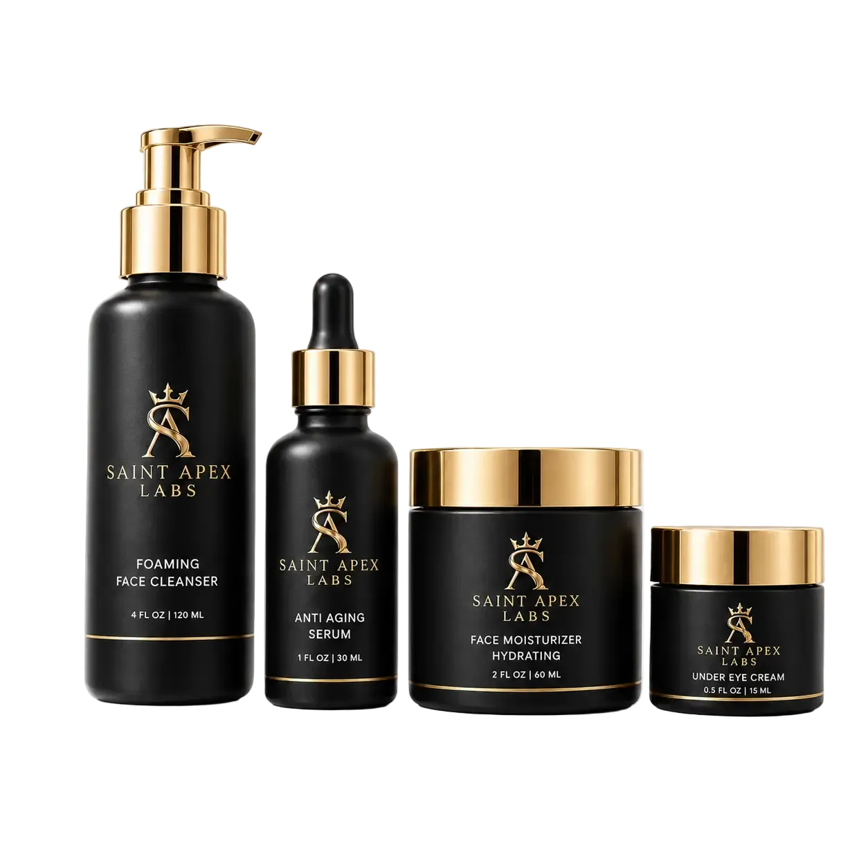 Men’s Complete Skin Care Bundle – Cleanse, Hydrate & Anti-Aging by Supliful