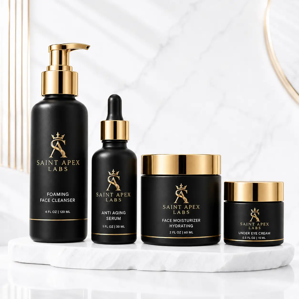 Men’s Complete Skin Care Bundle – Cleanse, Hydrate & Anti-Aging by Supliful