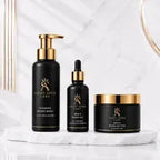 Saint Apex Labs Three Piece Beard Care Bundle Kit With Wash Oil And Butter by Supliful